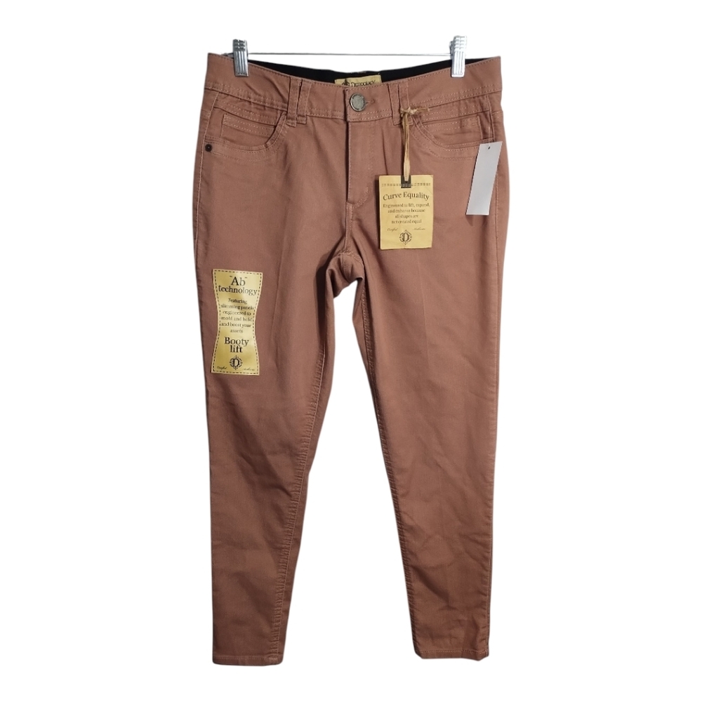 Democracy Ab Technology Slimming Ankle Skinny Boho‎ Casual Festival Pants 8